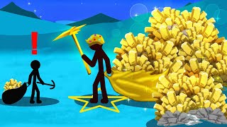 New GOLDEN Miner Hero In Stick War Legacy Is UNSTOPPABLE screenshot 4