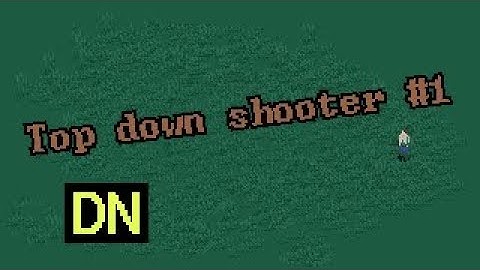 GameMaker Studio Tutorial - Top Down Shooter P1 : Basic movememet