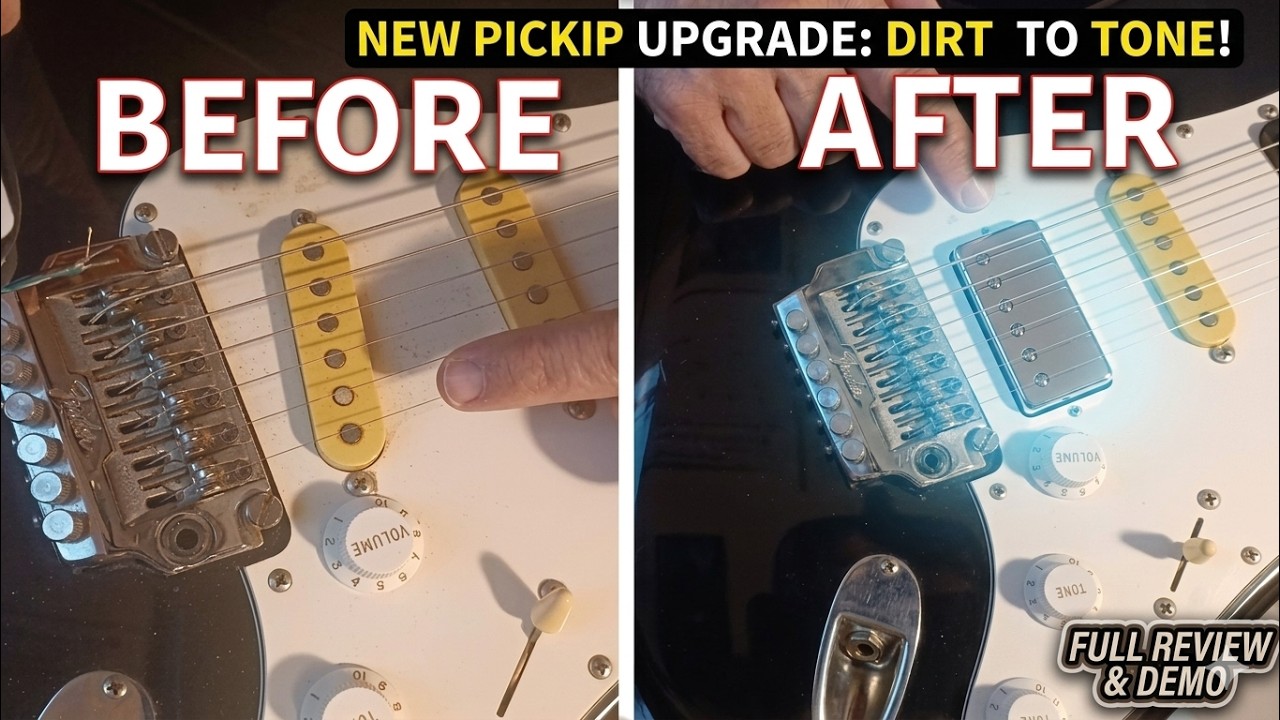 The Cheap Guitar Pickup That Actually Sounds Amazing! FLEOR Amazon Pickup Review