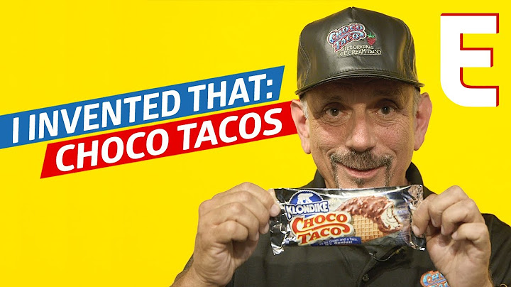 Meet the Man Who Invented The Choco Taco — The Experts
