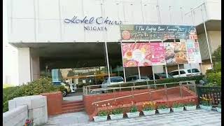 満席！ホテルオークラ新潟ラ・しなので景色は諦めて越後姫パフェを食べる#新潟スイーツ#越後姫#新潟パフェ#ホテルオークラ新潟#ラ・しなの#珈琲