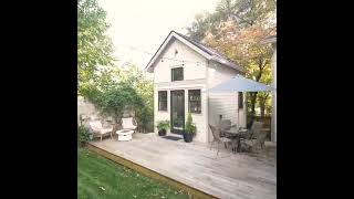 Cozy Tiny House Airbnb in Backyard Video By @AlanToscano