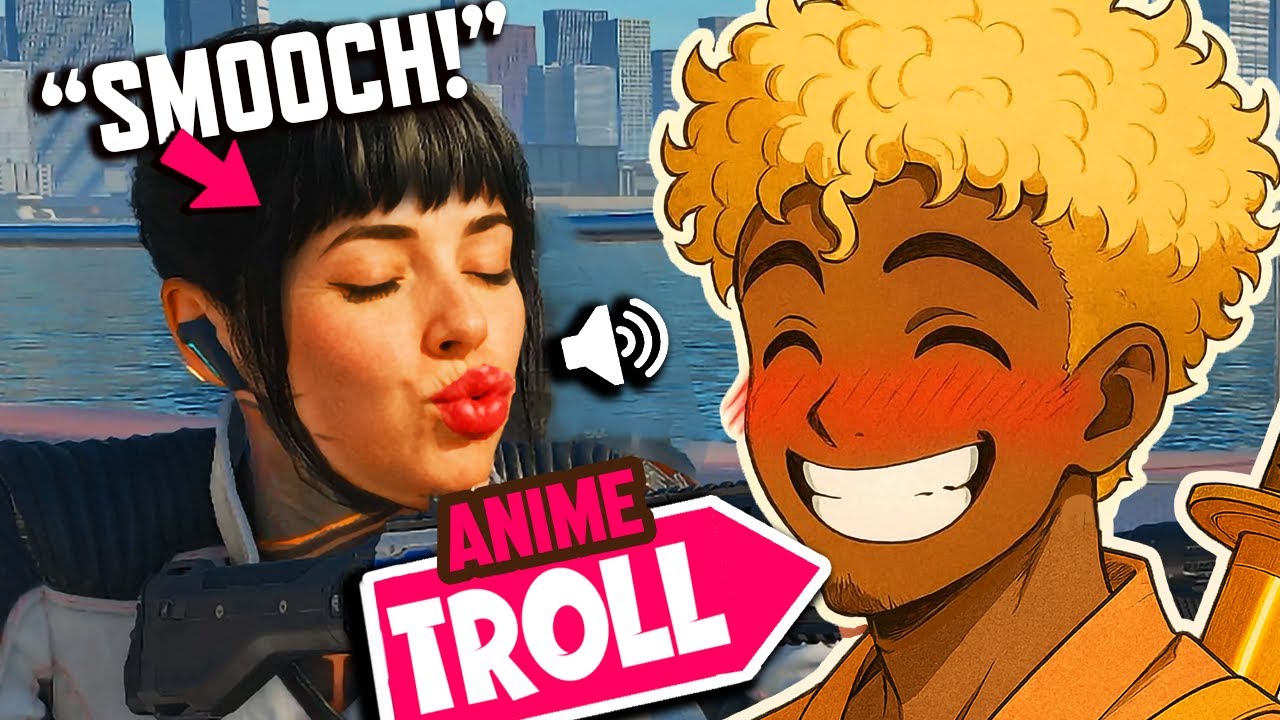 SHE KISSED THE ANIME WEEB! Anime Voice Trolling in Black Ops 7