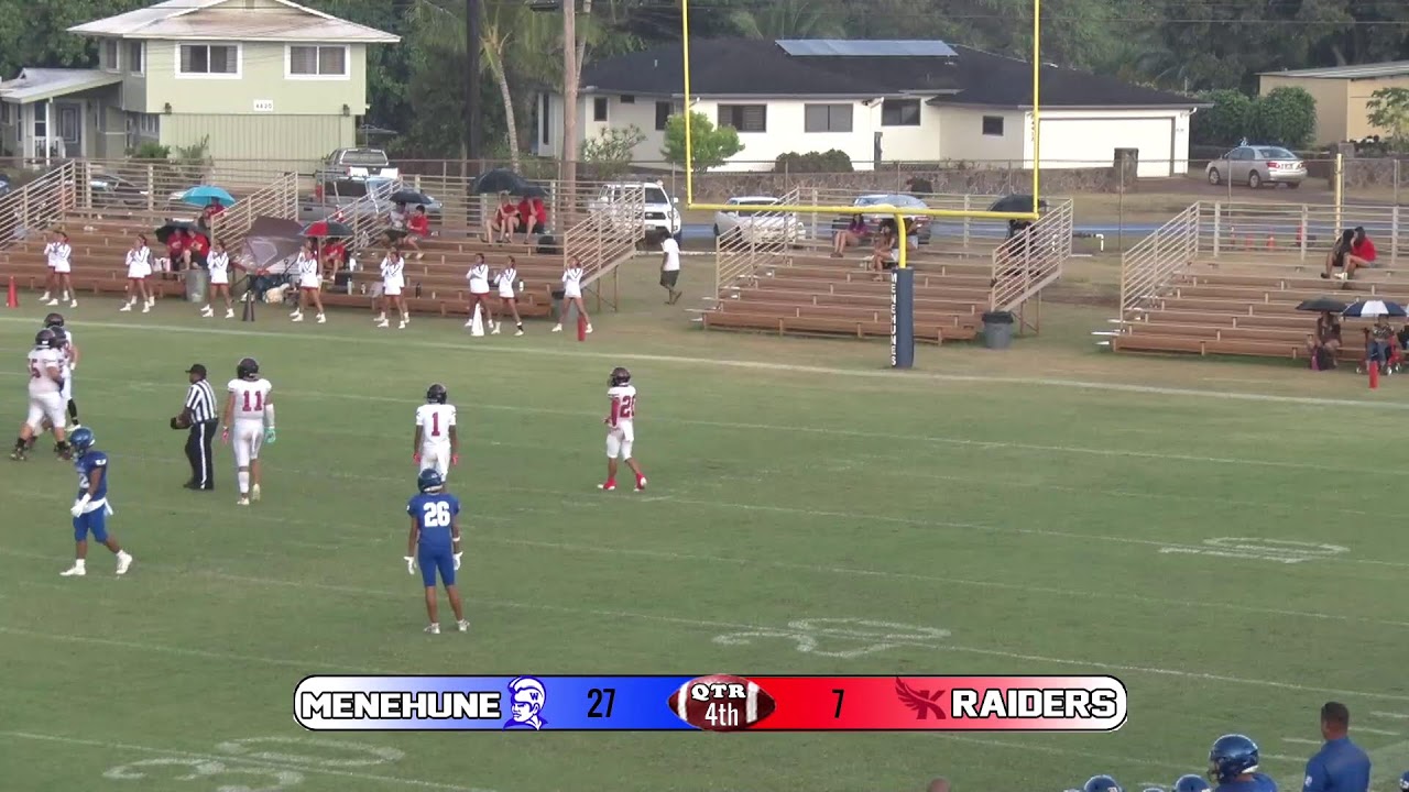Whs var football vs kauai red raiders 10 7 23 youtube