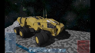 Space Engineers Tutorial - Custom build Suspension and Steering (no mods)