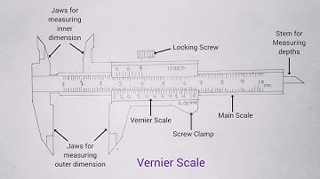 How to draw slide calipers। How to draw vernier scale। slide calipers drawing। Vernierscale drawing.