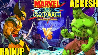 Marvel vs Capcom: ACKESH vs RAINJP (FT10)