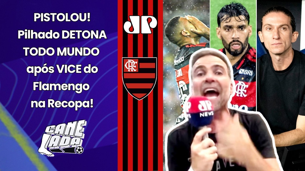 PILHADO PISTOLA após FIASCO do FLAMENGO e DETONA TODO MUNDO AO VIVO! | VICE para o LANÚS na RECOPA!