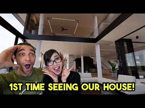 Reacting to our NEW HOUSE! (Designed By Oliver Austria)