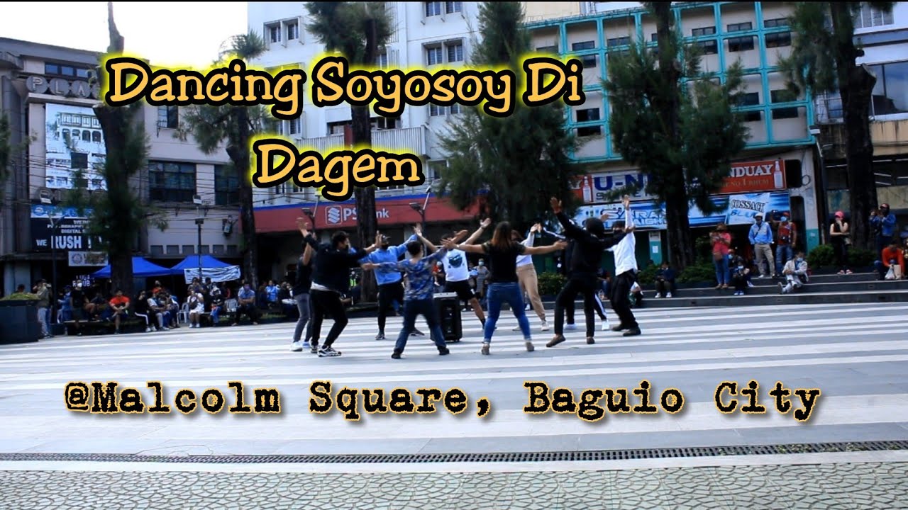 Dancing Igorot Dance Malcolm Square Baguio City  Soyosoy Di Dagem  igorotdance