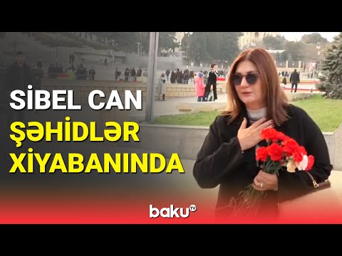 Türkiyəli müğənni Sibel Can 20 Yanvar şəhidlərini yad etdi