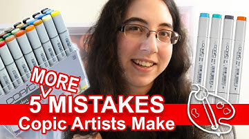 5 MORE Mistakes Copic Artists Make