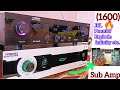 1600w sub amplifier Heavy Amp 🔥🔥 RMS 350W