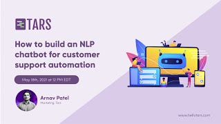 NLP Chatbot for Customer Support Automation - How to make NLP Chatbot