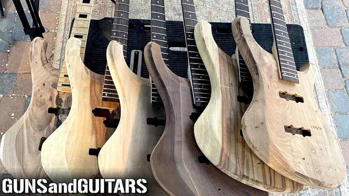 Building 6 BASSES at the SAME TIME part 2 (saving time and money while manufacturing)