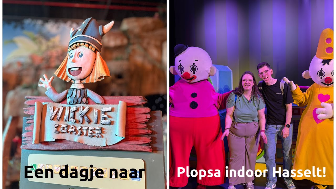 Vlog 30: Een dagje naar Plopsa indoor Hasselt!