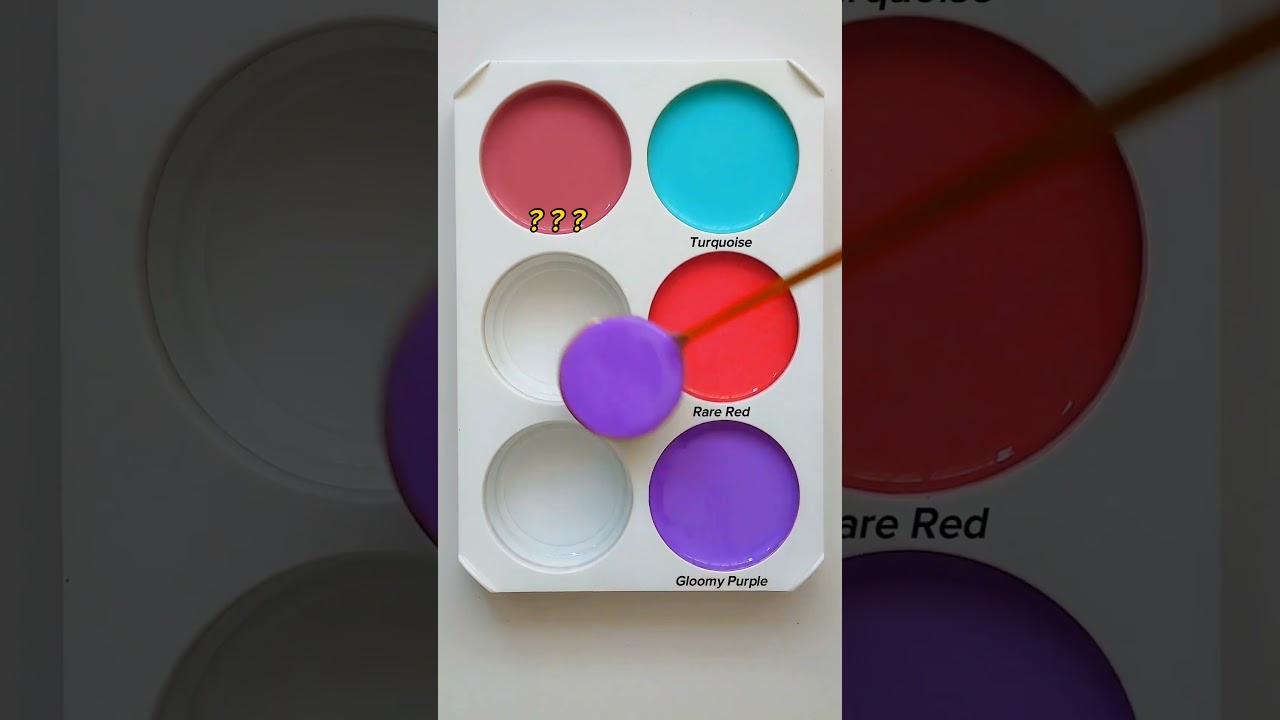 💜💙❤️ “Stunning Turquoise + Rare Red + Purple Fusion – Perfect Palette for Viral Art & Trends! 🌈🌟”