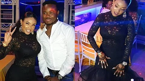 Check Out Eye-popping Dress Iyabo Ojo Rock On Her Birthday Party As She Show Of Her Zanku Legwork