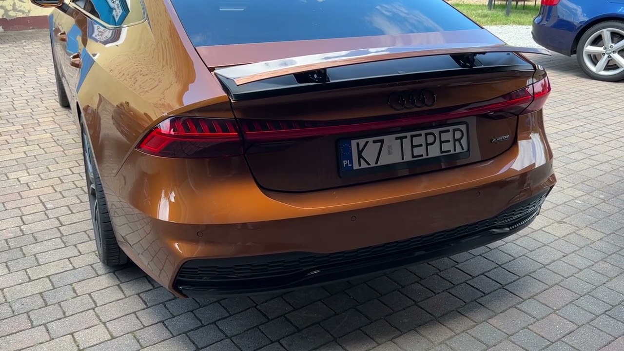 AUDI A7 50 TDI S7 TDI EXHAUST ACTIVE SOUND DRIVE SELECT