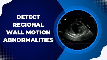 How to Detect Regional Wall Motion Abnormalities with TEE (Transesophageal Echocardiography)