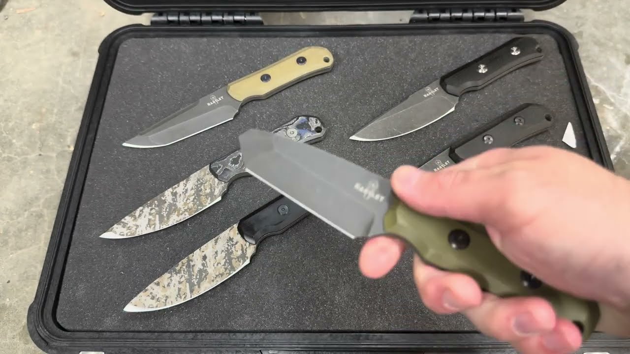 Handmade custom knives for USN THE GATHERING