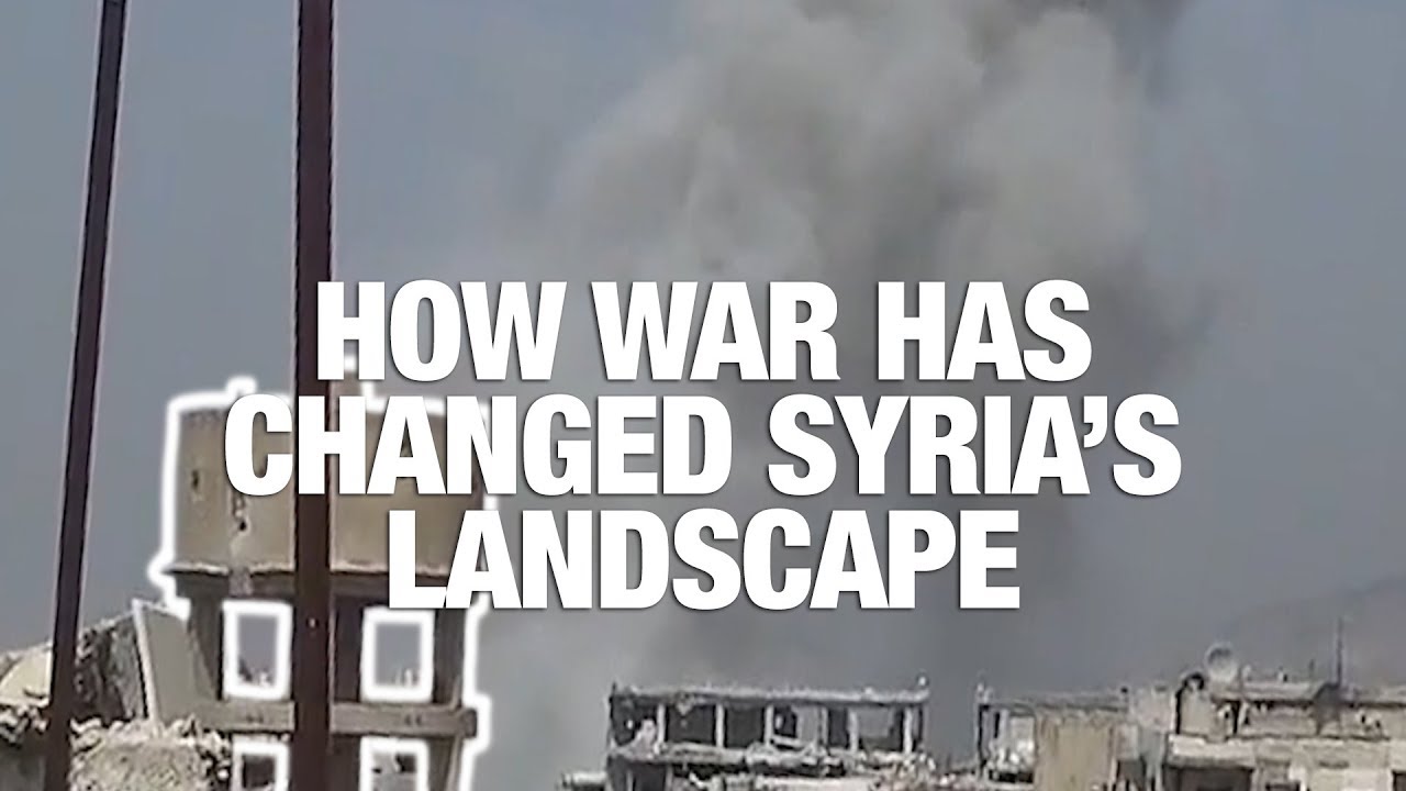 breaking free How War Has Changed Syria's Landscape: Mapping the Destruction of East Damascus