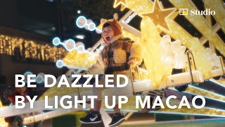 Annual Light Up Macao Turns City into Glowing Winter Wonderland
