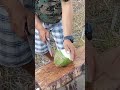 fastest cut green coconut  #shortvideo