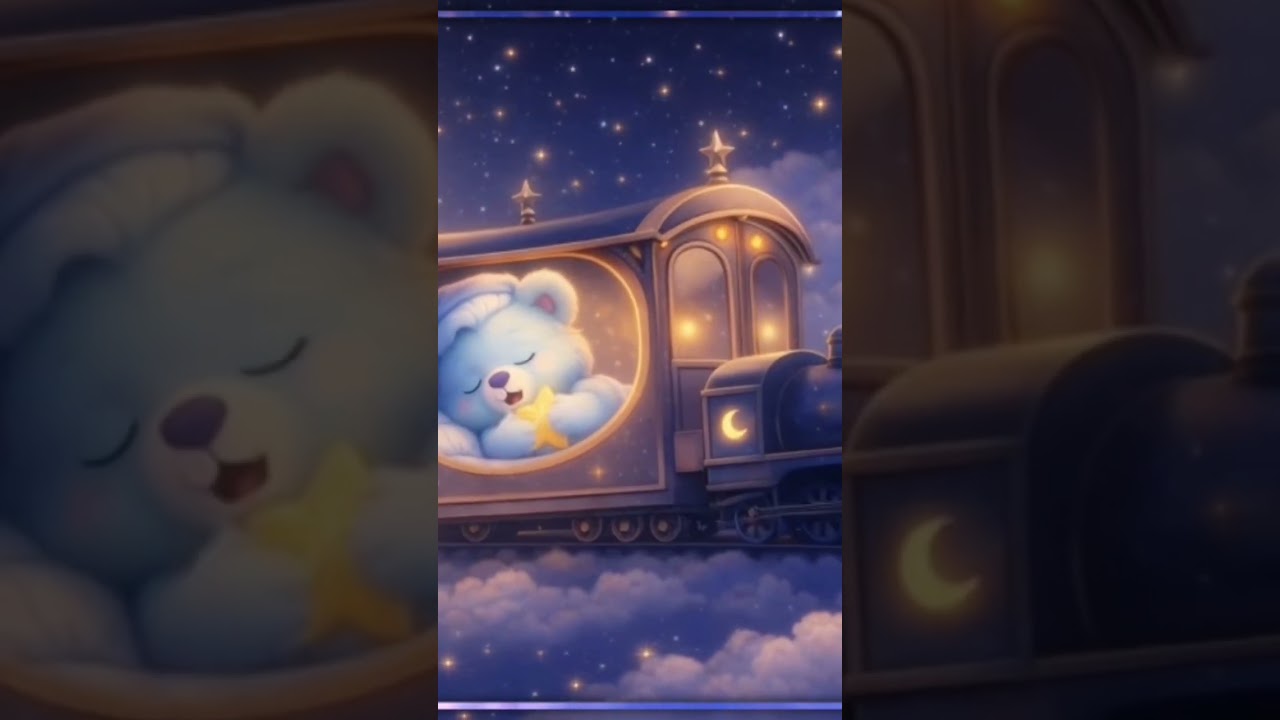 Moon Train 🌙 Baby Sleep Lullaby