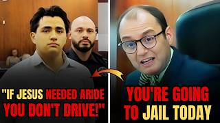 “If Jesus Needs a Ride, YOU Don’t Drive!” — Judge Fleischer EXPLODES!