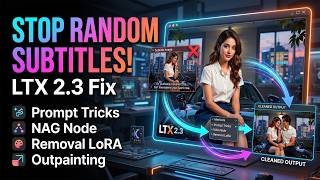 How To Remove Unwanted Subtitles in LTX 2.3 (4 Methods Tested)