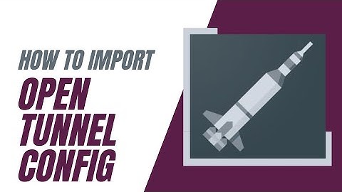 How to import open tunnel configuration file and get 500mb free data bundle