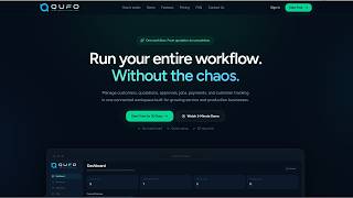 QUFO Demo – From Quotation to Job Completion | Business Workflow Software screenshot 4