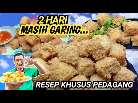 Cara Membuat Tahu Kres Awet Renyah