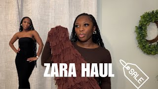 ZARA TRY ON HAUL - WHAT I GOT IN THE SALE