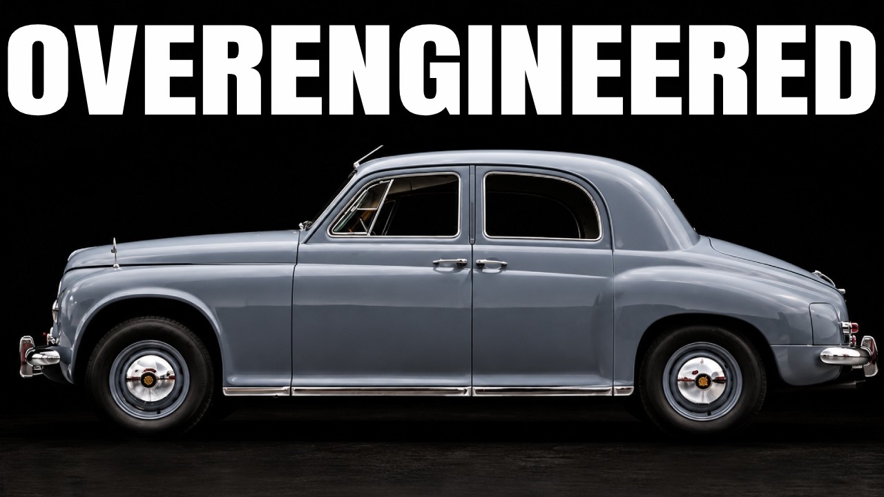 Why the 1950s Rover P4 Was Built Like a Tank (But Engineered Like