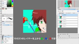 Firealpacaで色収差 Rgbずらし のやり方 Sai対応 Youtube
