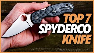 Топ-7 лучших ножей Spyderco в 2023 году (складные ножи EDC)