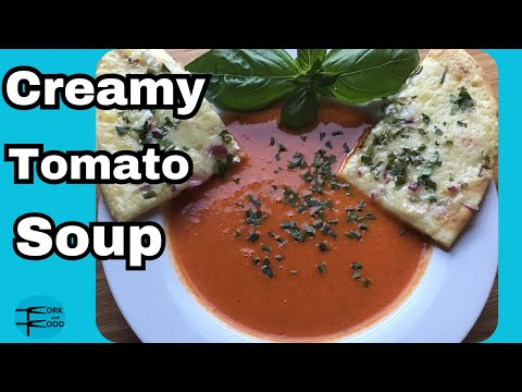 Creamy Homemade Tomato Soup