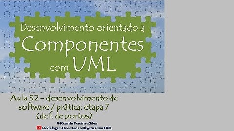 Aula 32 – Desenv. orient. a componentes com UML - desenv. de software/ PRÁTICA: etapa 7 / portos