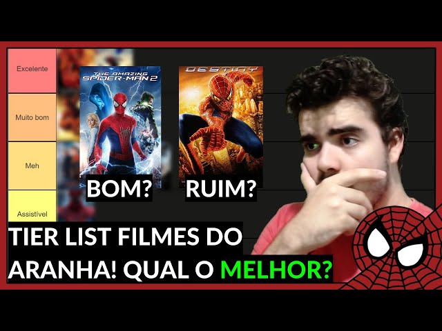 TIER LIST DE JOGOS DO HOMEM-ARANHA! - SIDÃO DO GAME 