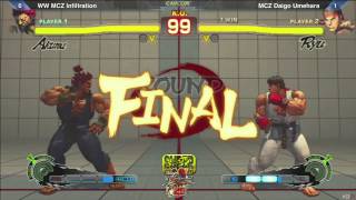 SSF4: WW MCZ Infiltration vs MCZ Daigo Umehara - SF25th Winners Finals