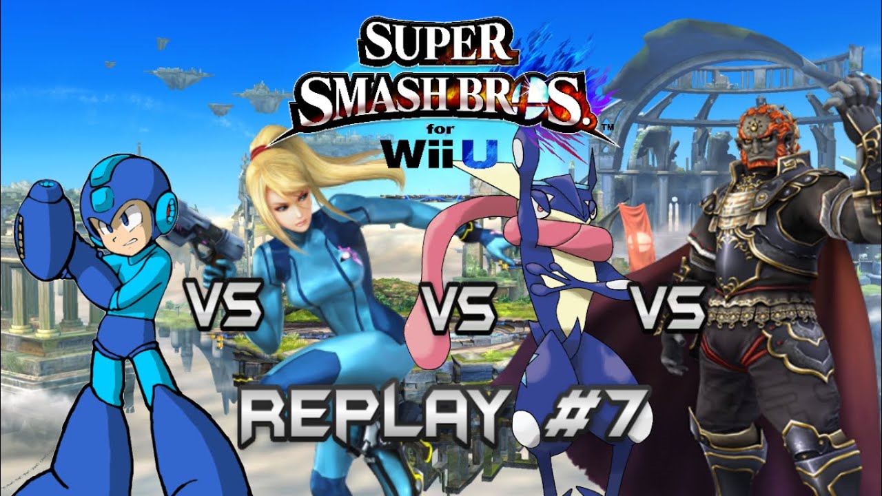 SSBU Replay #7 (60fps):  Krucial (Mega Man), Elliot (ZSS), Jaydee (Greninja), Jhorx (Ganondorf)