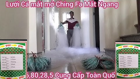 Lưới đánh cá - Lưới bắt cá - Lưới thả cá - mắt mở - mắt ngang 0869680285