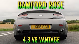 A Bamford Rose project car at completion (Aston Martin 4.3 V8 Vantage)