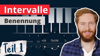 INTERVALLE BESTIMMEN • Was ist ein Intervall? Wie wird es benannt? | TEIL 1