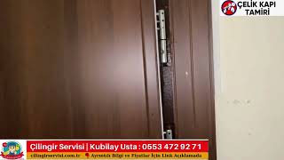 Çelik Kapımın Menteşelerinden Çok Ses Geliyor ? Kapı Gıcırtısından Rahatsız Mı Oluyorsun ?