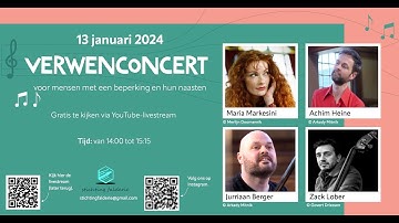 Nieuwjaarsconcert 2024 met Maria Markesini, Jurriaan Berger, Achim Heine en Zack Lober