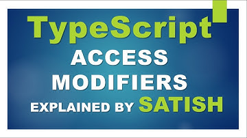 learn TypeScript | Access Modifiers | Class Encapsulation #interfaces #ts  #typescript
