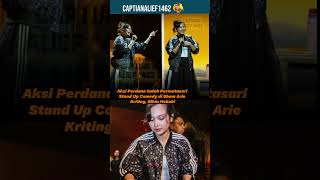 Aksi Perdana Indah Permatasari Stand Up Comedy di Show Arie Kriting, Bikin Heboh!